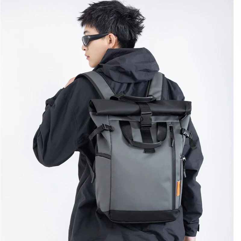 Canvas Backpack Casual - Универсальный модный минималистичный водонепроницаемый рюкзак большой