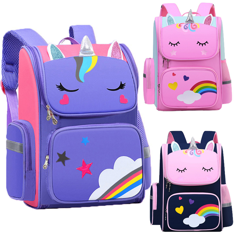 School Backpack Teen - Детский рюкзак для девочек с изображением