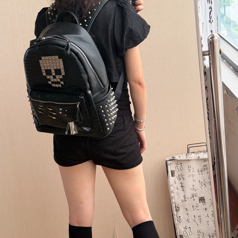 Оригинальный черный рюкзак с у – обзор и цена Fashion Backpack Women