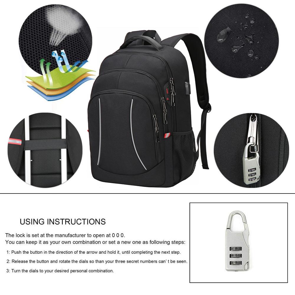 Мужской многофункциональный до – обзор и цена Laptop Backpack 15.6
