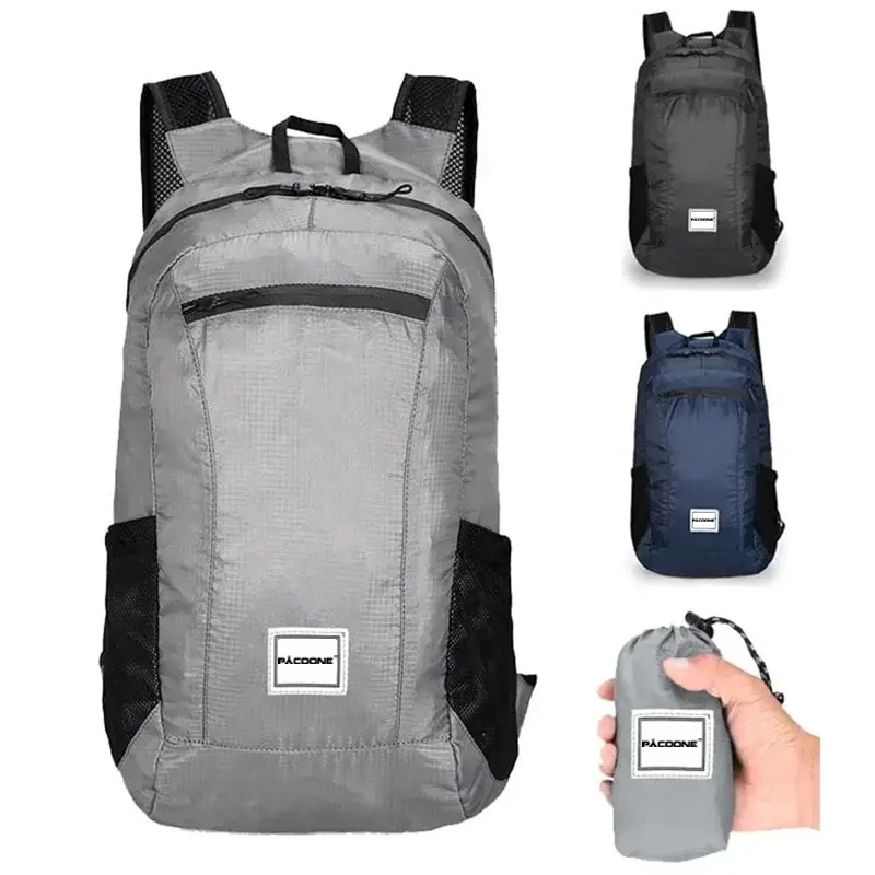 Уличная походная сумка 20 л, л – обзор и цена Foldable Backpack Small