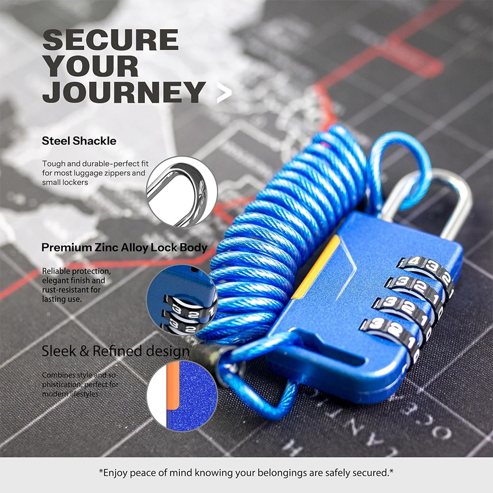 4-значный кодовый замок с выдв – обзор и цена Travel Backpack Anti Theft